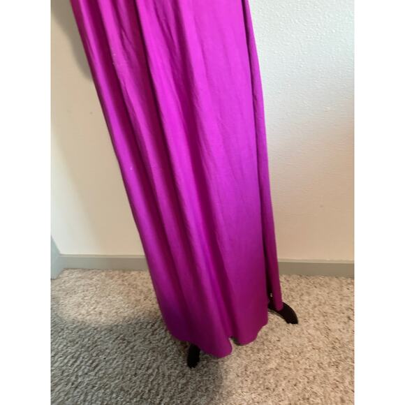 K. Jordan Pink Maxi Dress Small New Spaghetti strap - Picture 8 of 9